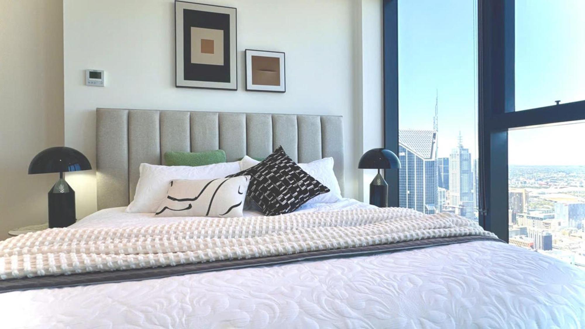 Cbd Skyline Luxury 2 Beds, 2 Baths Free Parking Apartment Melbourne