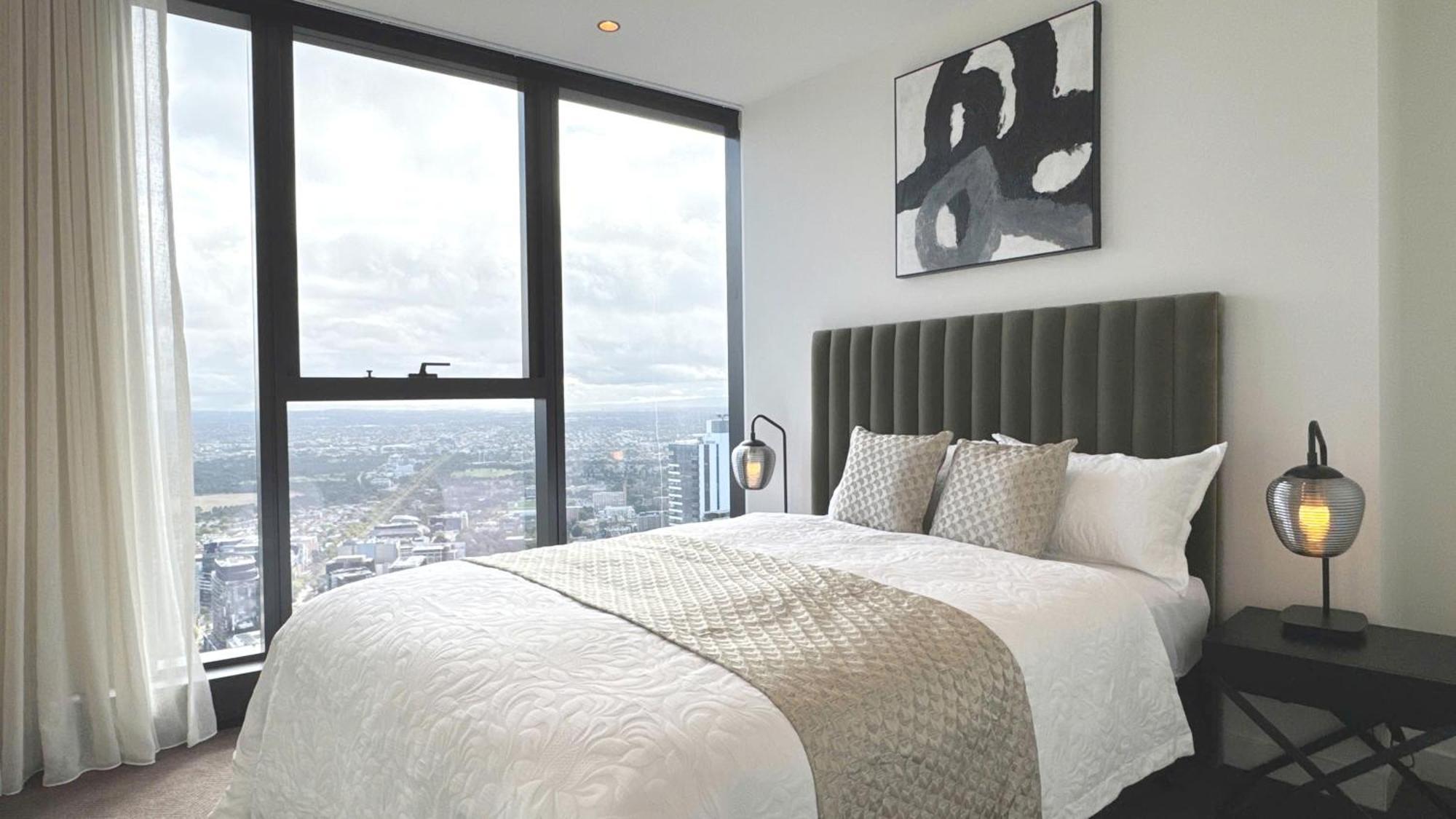 Cbd Skyline Luxury 2 Beds, 2 Baths Free Parking Apartment Melbourne