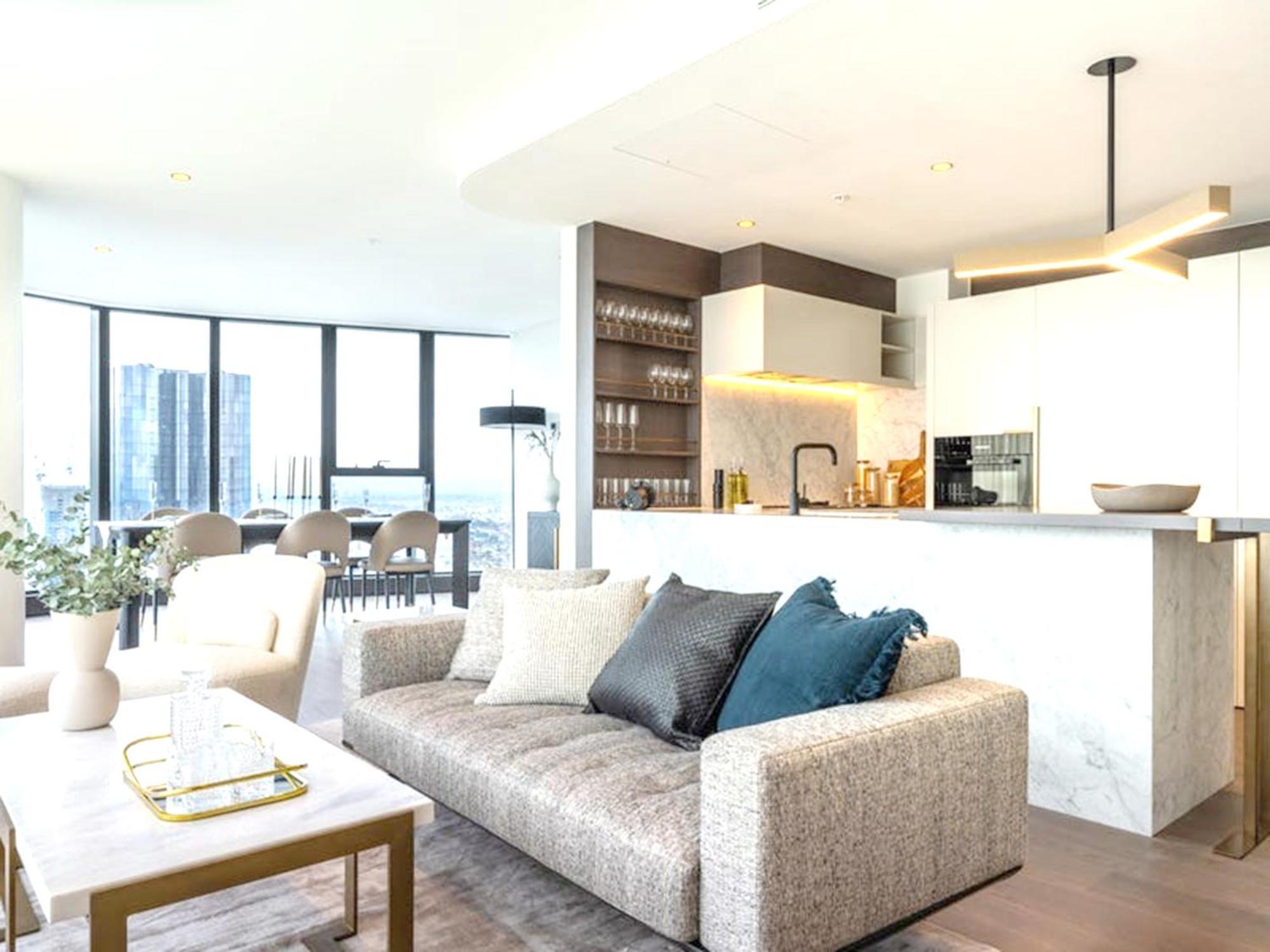 Apartment Cbd Skyline Luxury 2 Beds, 2 Baths Free Parking *