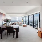 Modern Meets Retro In Penthouse With Soaring Views