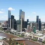 42D Stylish Abnb 2Br Apartment Near Yarra River Crown