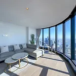 Lvl 76 Skyline Modern Luxury 3 Bedroom In Melbourne Cbd