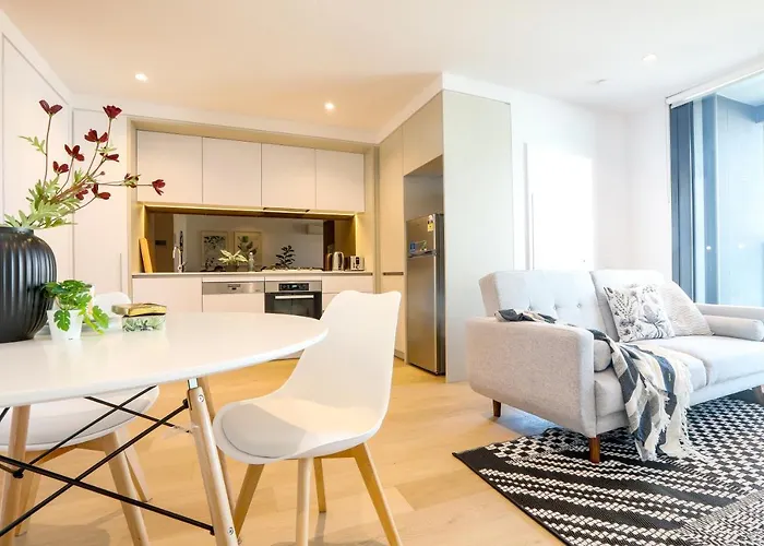 Kozyguru Docklands Modern Cozy 1 Bed Room Unit Melbourne Vdo628