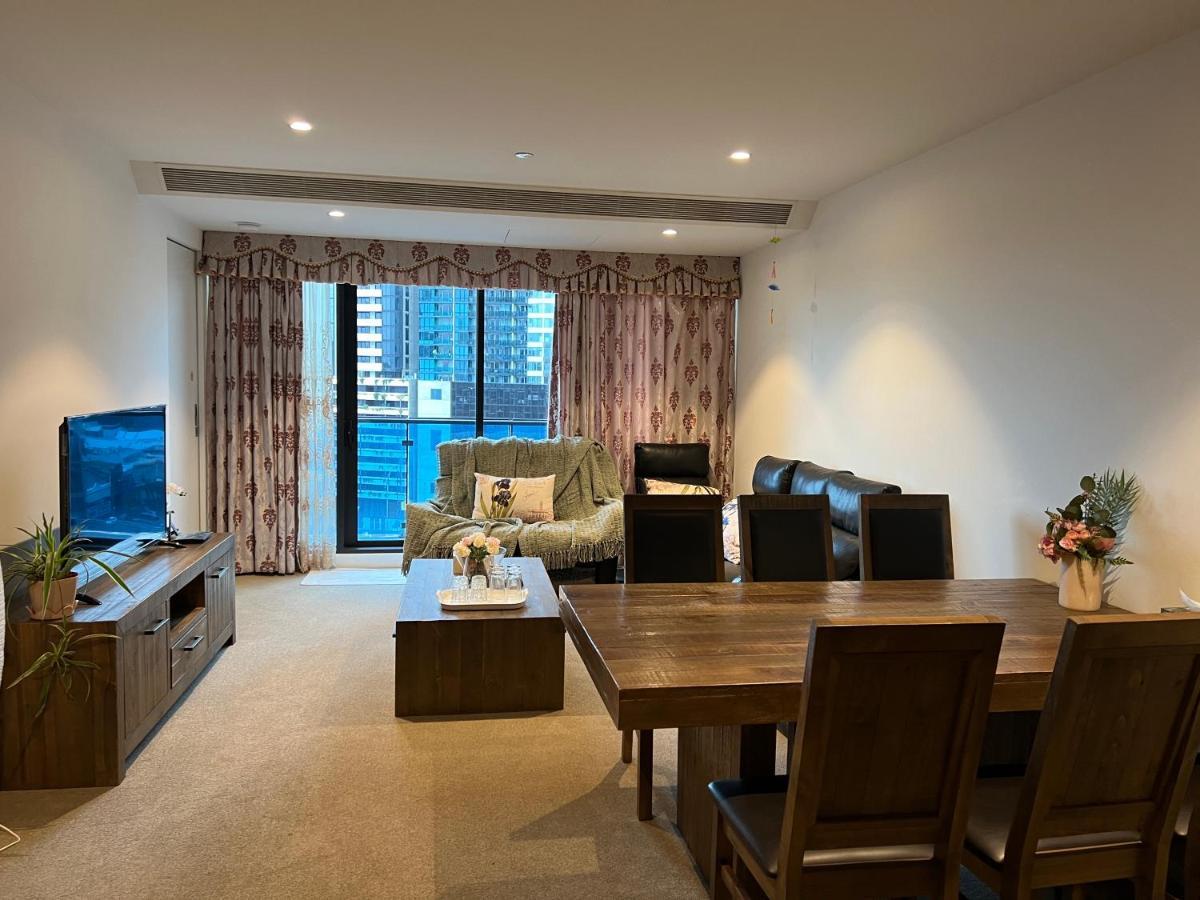 Elegant Three Bedrooms With Free Parking In Southbank Near Crown Apartment Melbourne