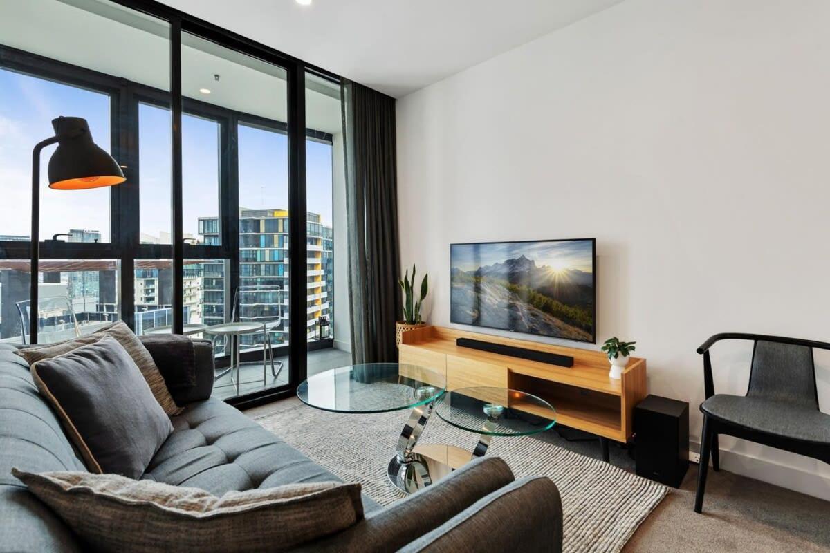 Stylish With Views & Entertaining Areas Apartamento Melbourne
