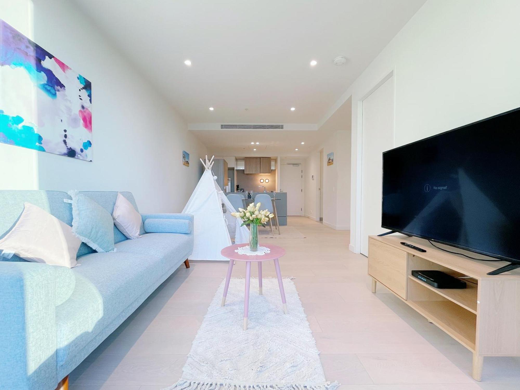 Apartment Queens Place 1b/view/workplace/swimming Pool/gym Melbourne