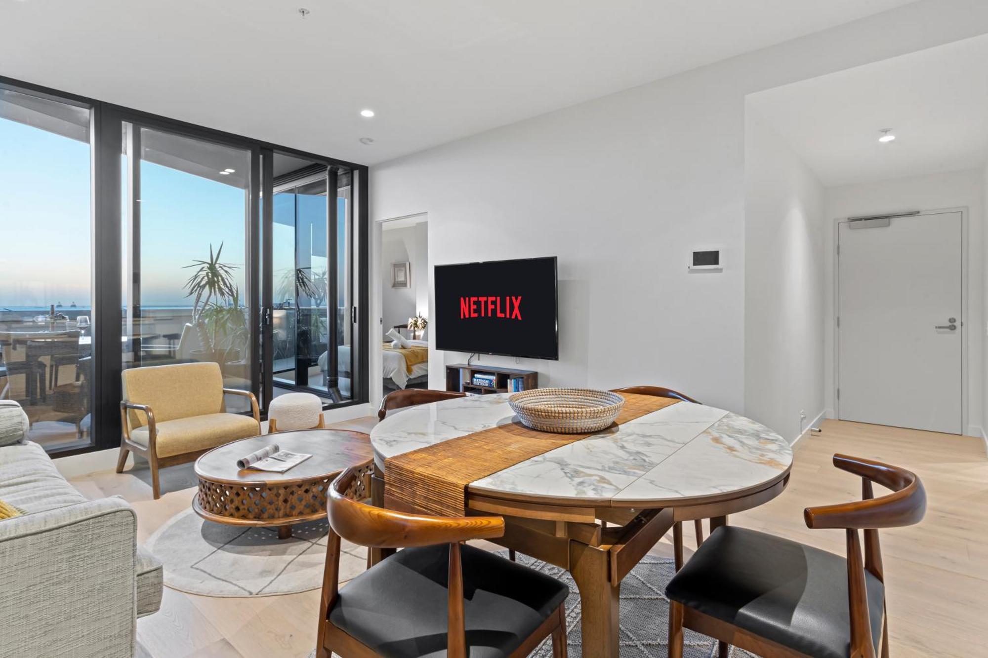 Zi - With Balcony, Bayview, Sauna And Pool Apartment Melbourne