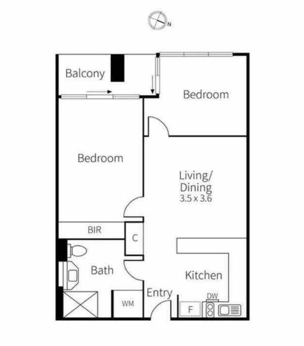 Apartment “urban Oasis ” Emporium ,free Parking *