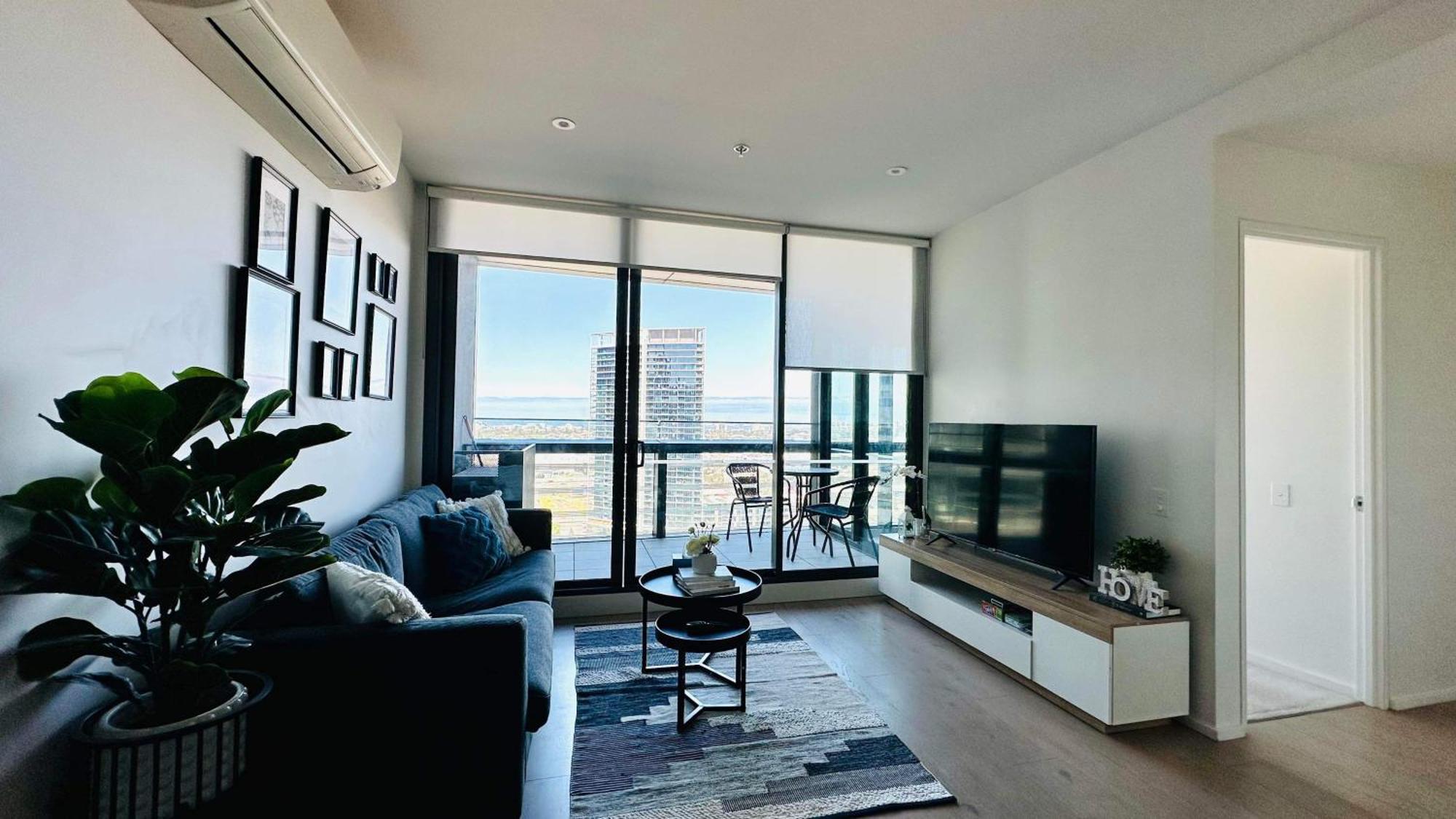 Apartment Free Parking Brand New 1br Waterfront Docklands Awesome View