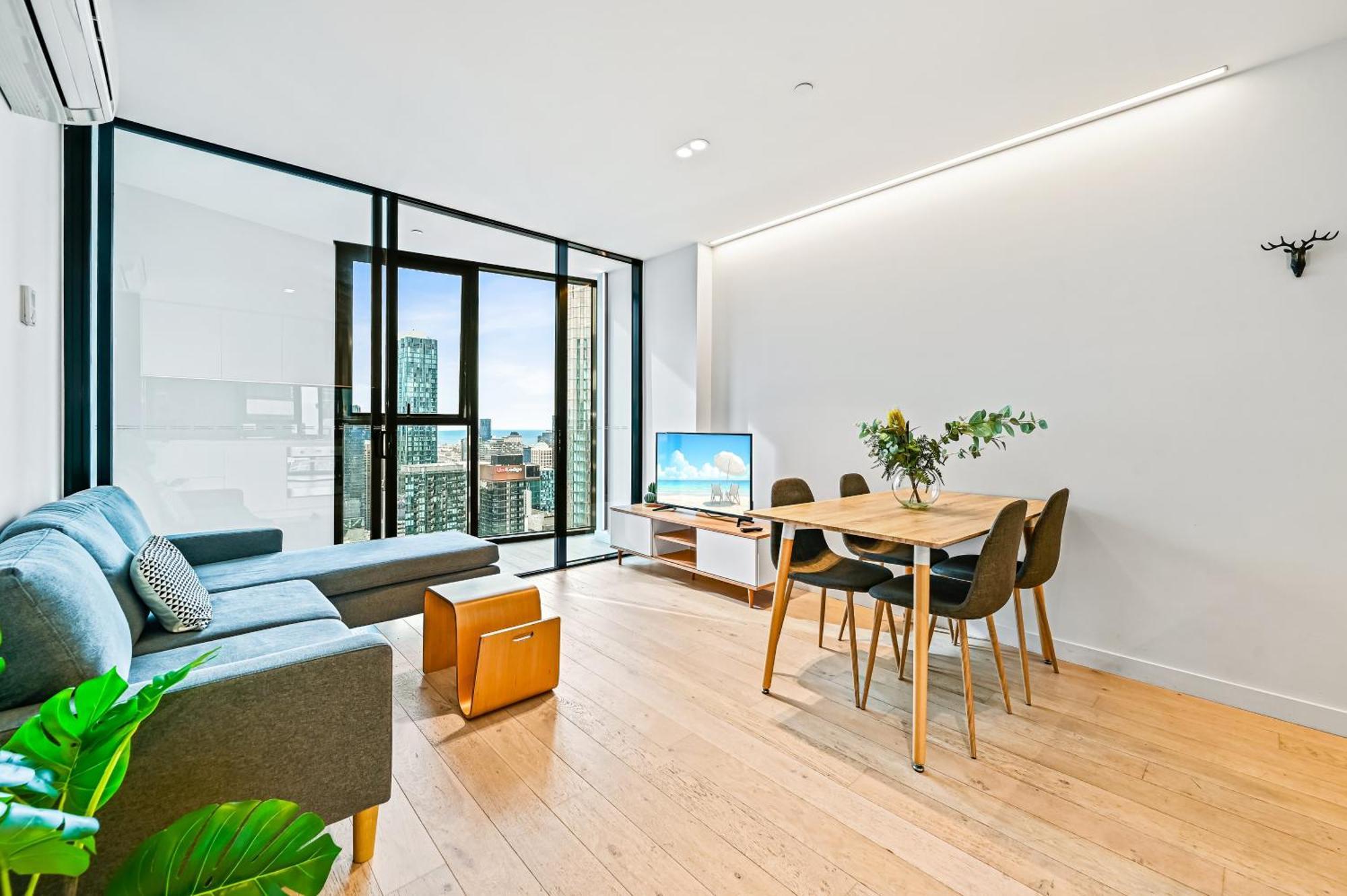 Light House Sky Sea View Central Cbd Apartamento Melbourne