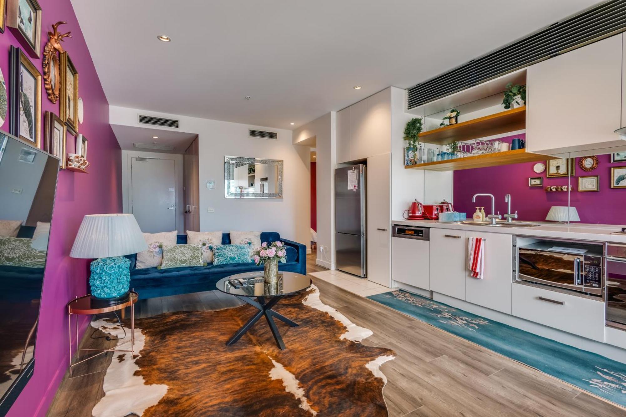 Cbd 2brm Yarra River Skyline View Free Parking Apartment Melbourne