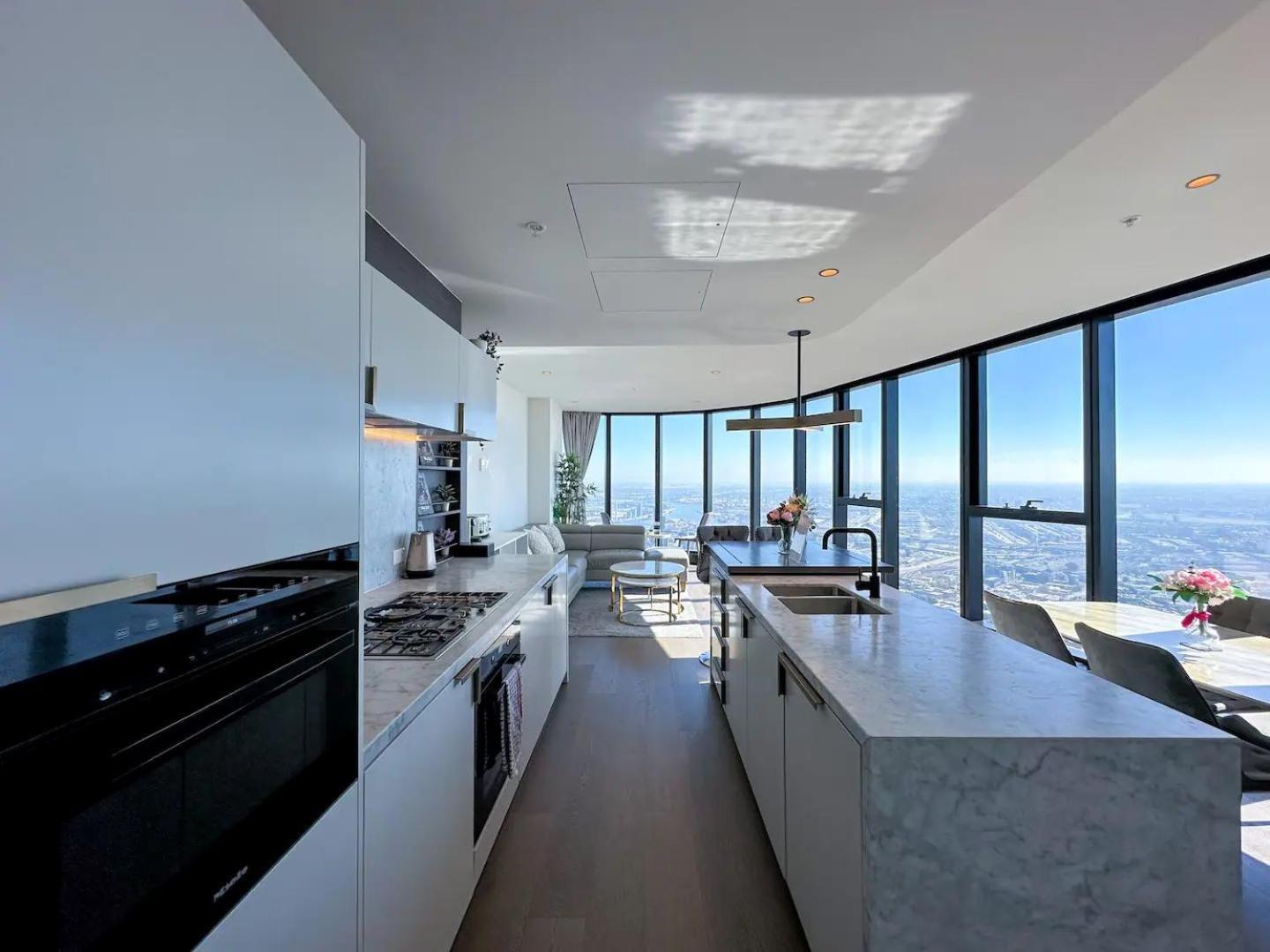 Lvl 76 Skyline Modern Luxury 3 Bedroom In Cbd Apartamento Melbourne