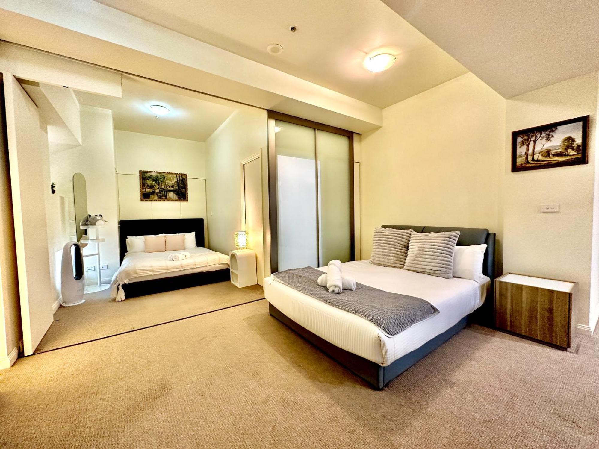 Spacious 2b2b With Car Park Near Chinatown And Apartamento Melbourne