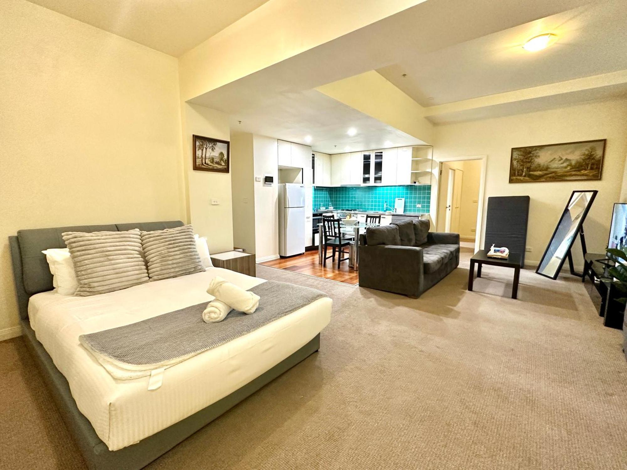 Spacious 2b2b With Car Park Near Chinatown And * Melbourne