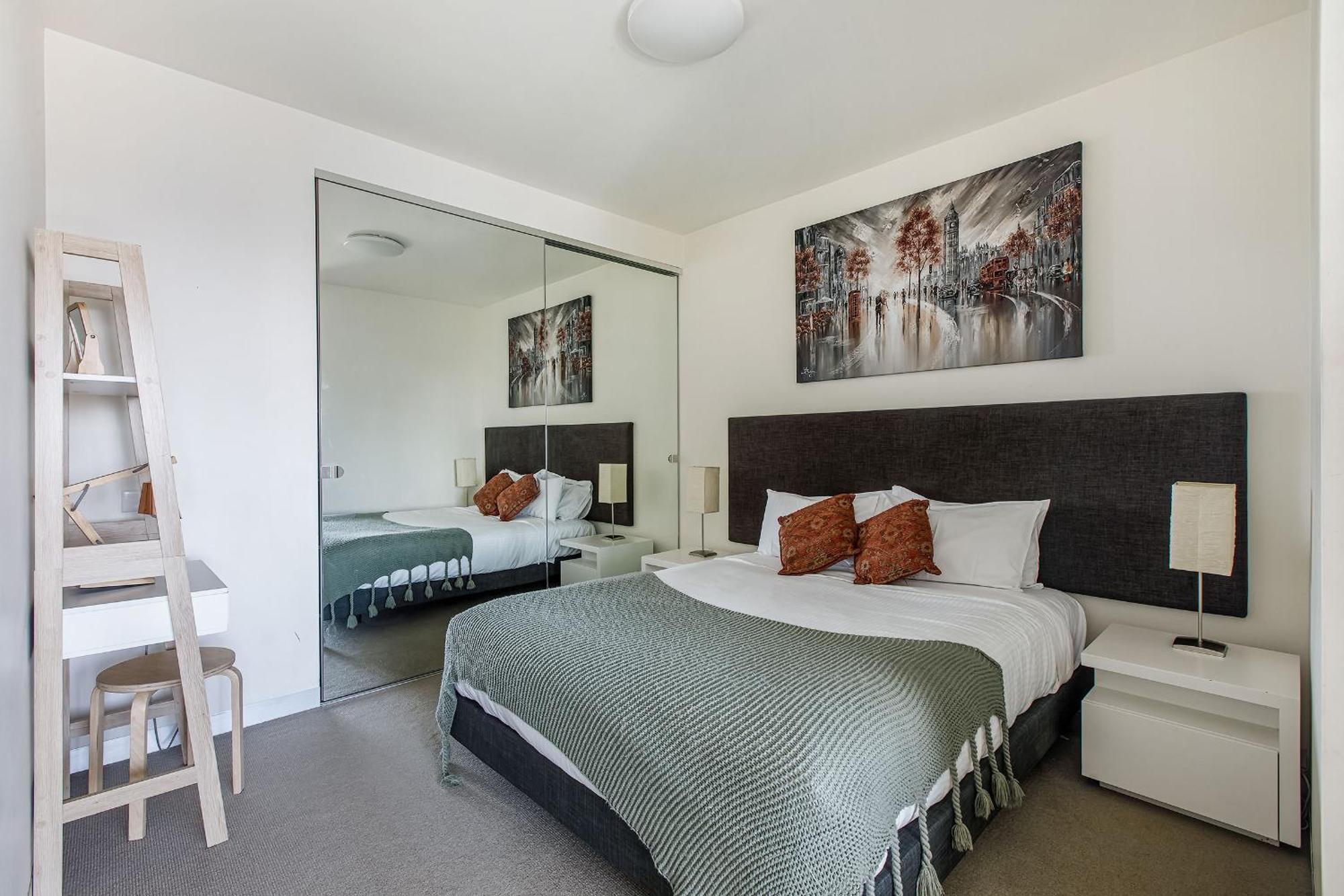 Apartment Skyline Allure - Urban Wellness Meets Living