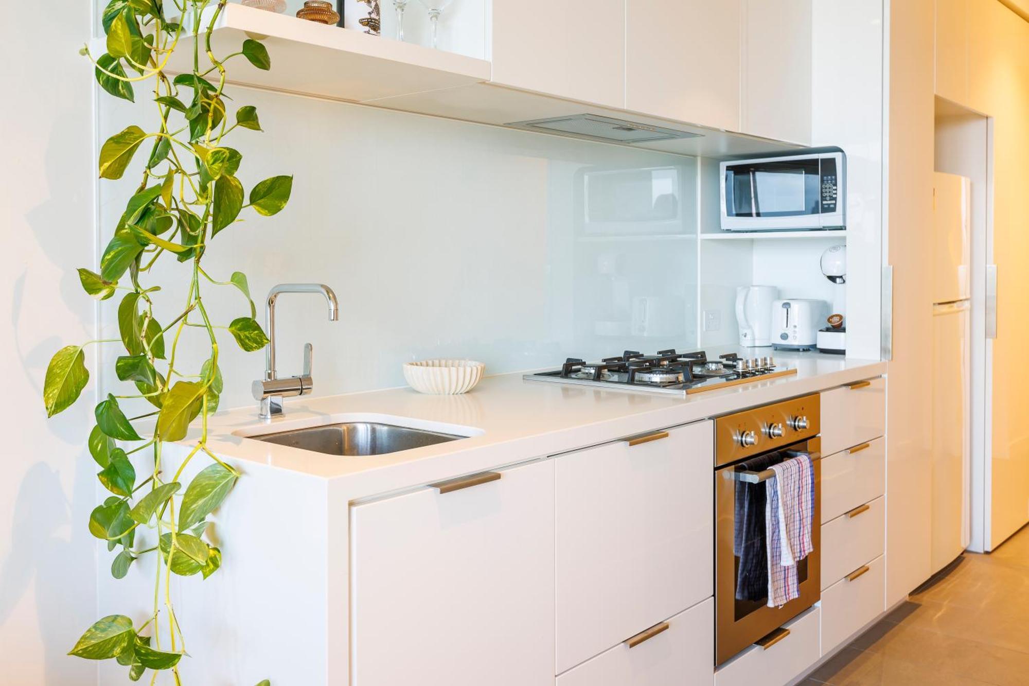Elegant 1 Bed W/ Balcony & Views Apartment