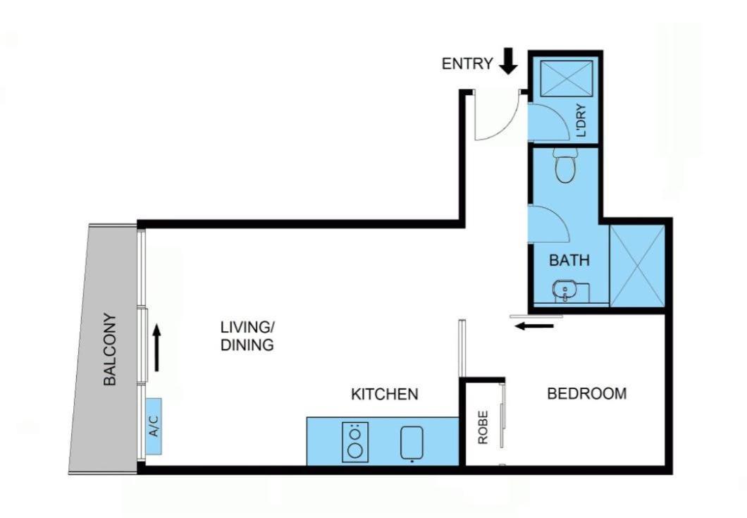Charming 1-bed On St Kilda Rd Apartment Melbourne