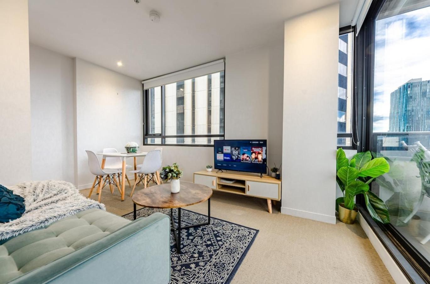 View 2br1ba 40floor In Cbd Balcony Wifi Apartment *