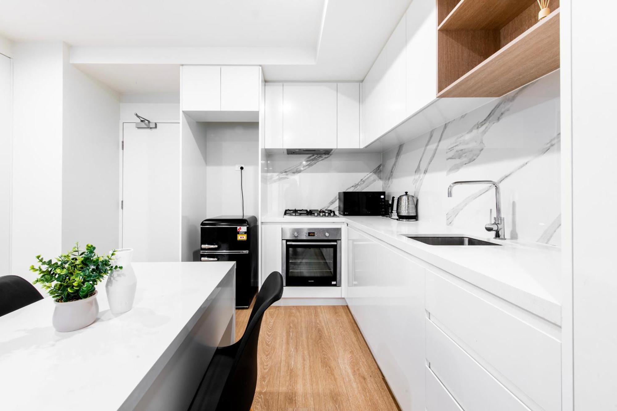 Apartment Workers Retreat Across From Essendon Station *