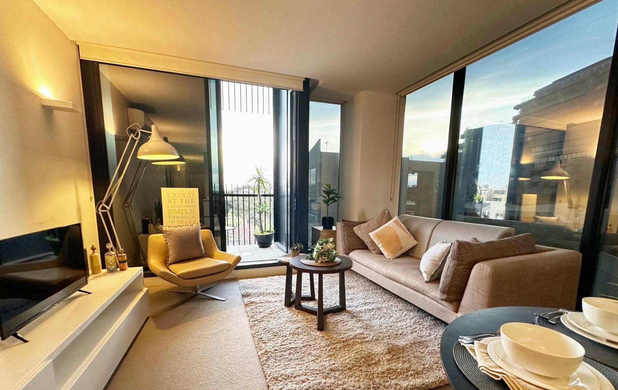 Modern 2br With A Stunning View Apartment Melbourne