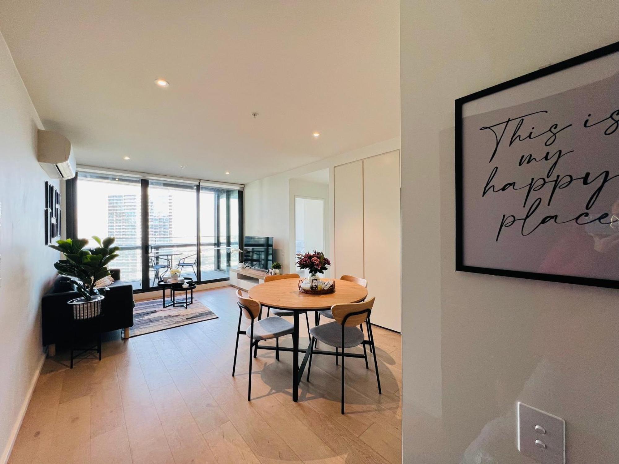 Apartment Free Parking Brand New 1br Waterfront Docklands Awesome View