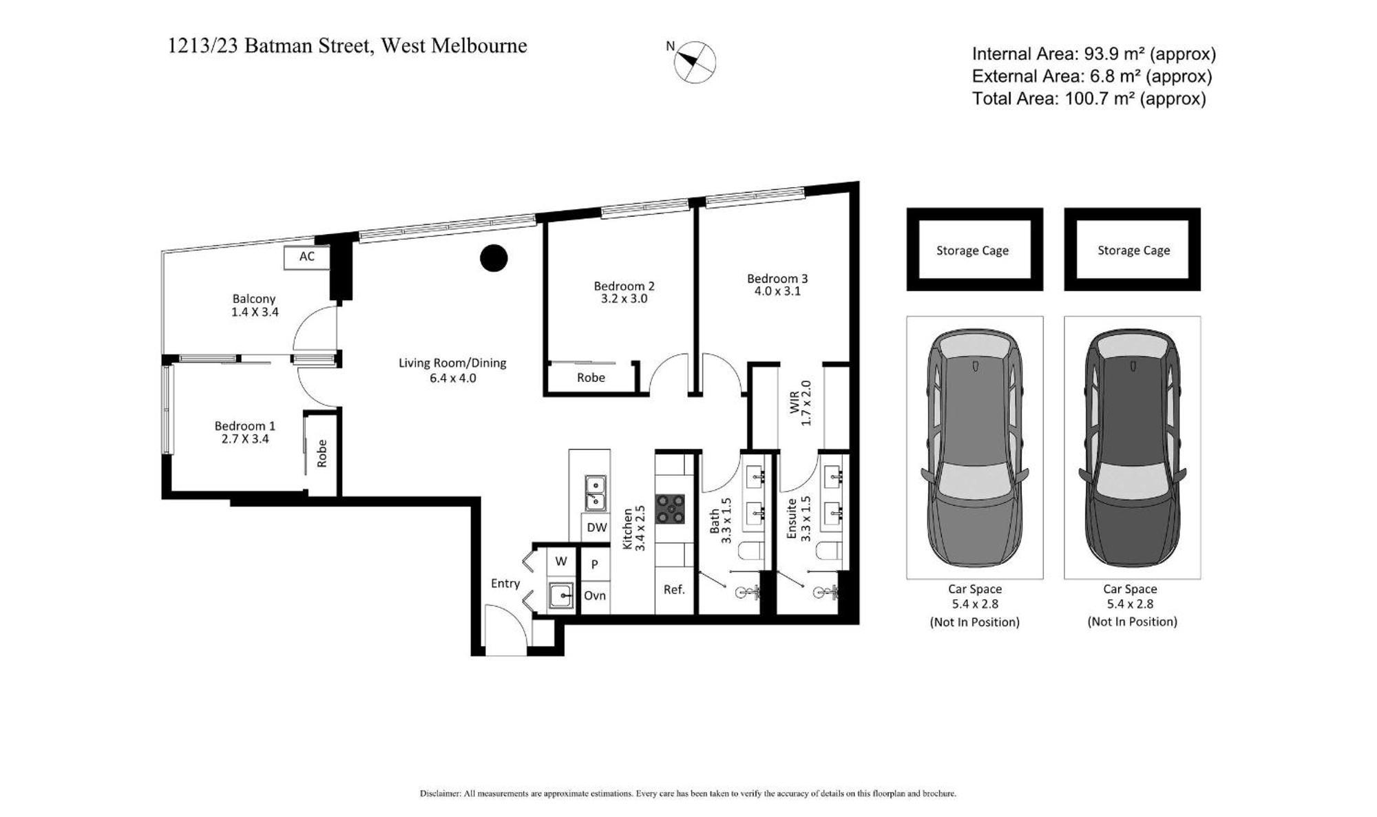 Parkside 3b Flagstaff Gardens Freeparking Cityview * Melbourne
