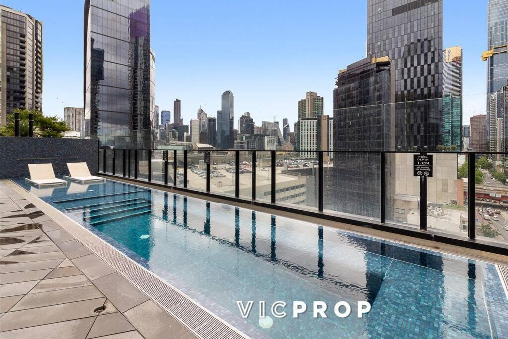 Apartment Superb City View 2b1b Next To Crown Melbourne