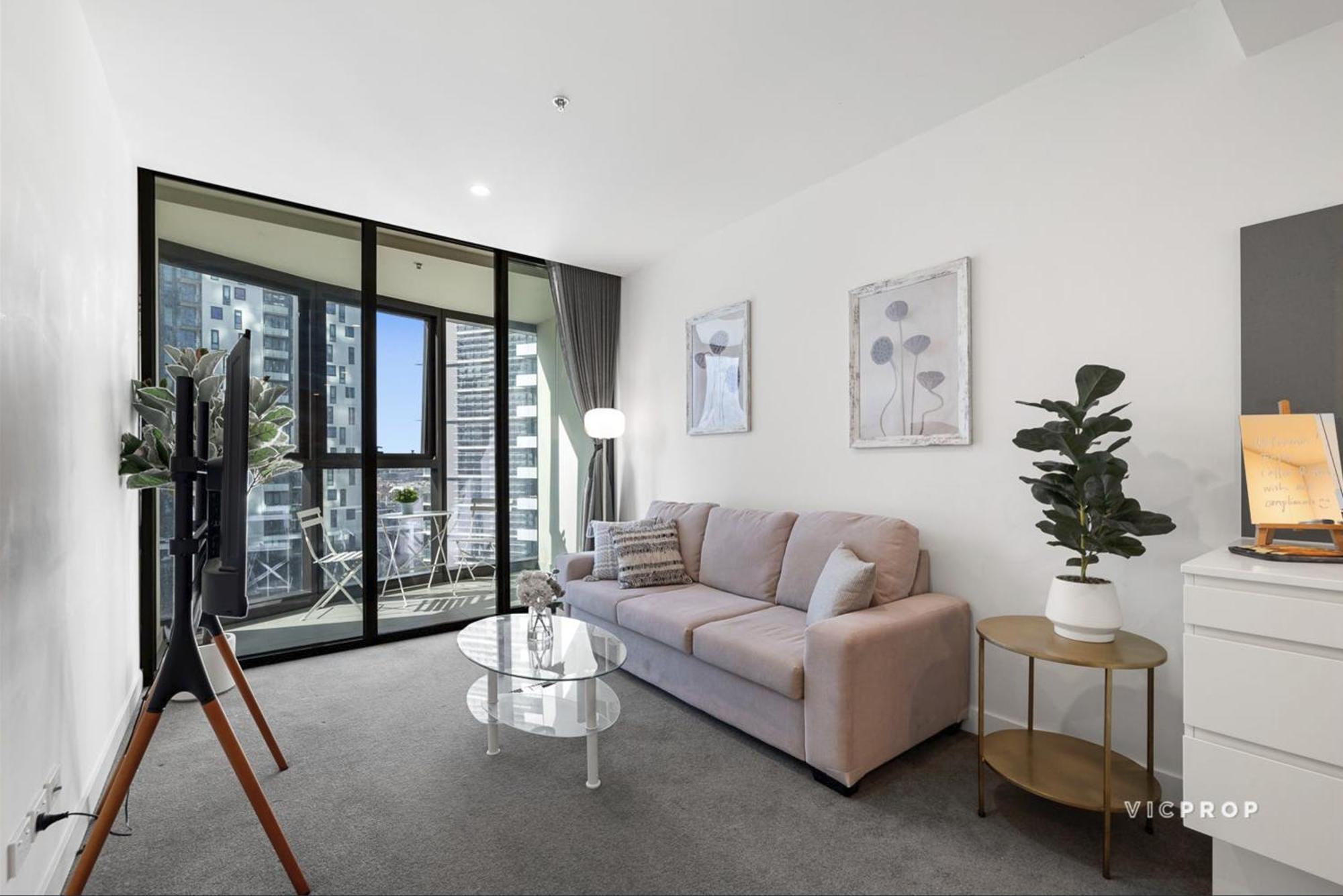 Apartment Superb City View 2b1b Next To Crown Melbourne
