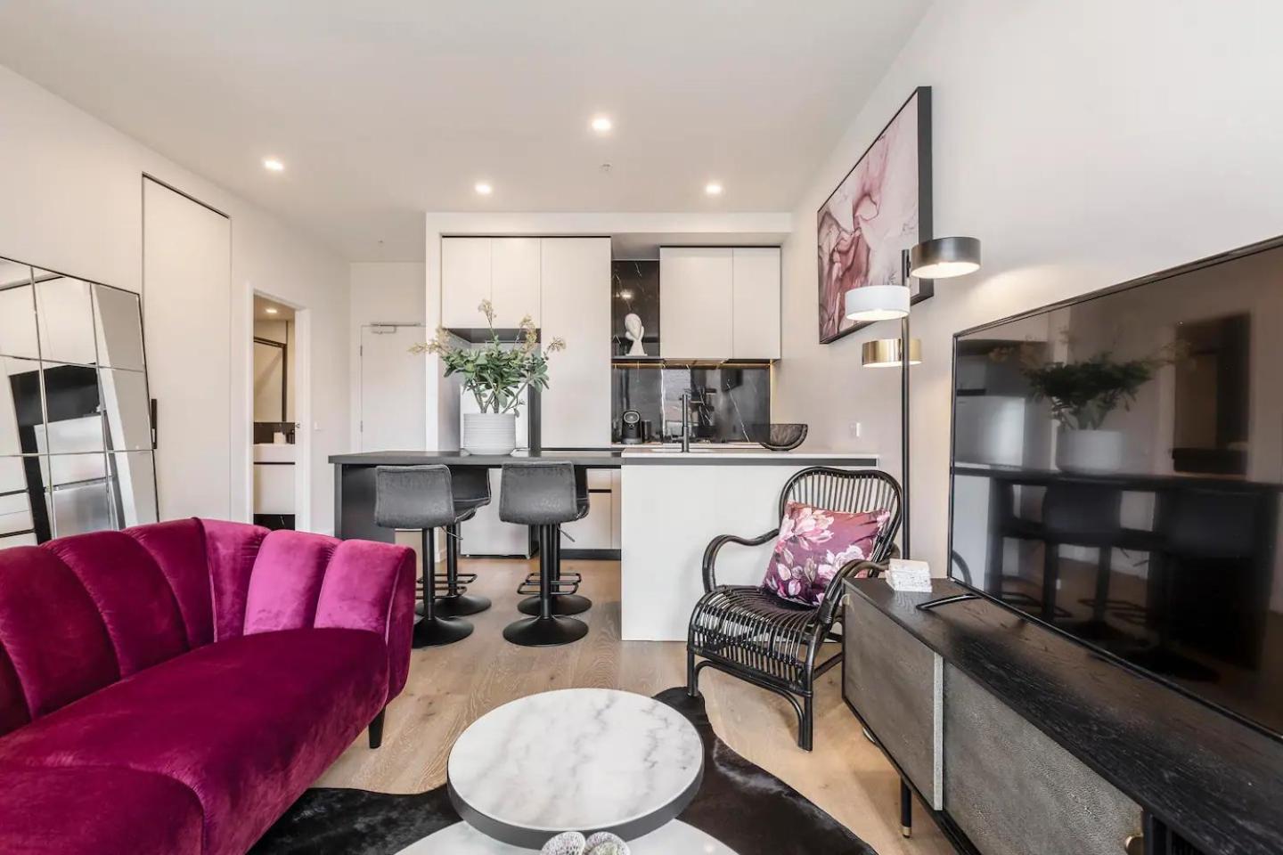 Apartment Industrial Glam In Melbourne's Coolest Suburb Melbourne