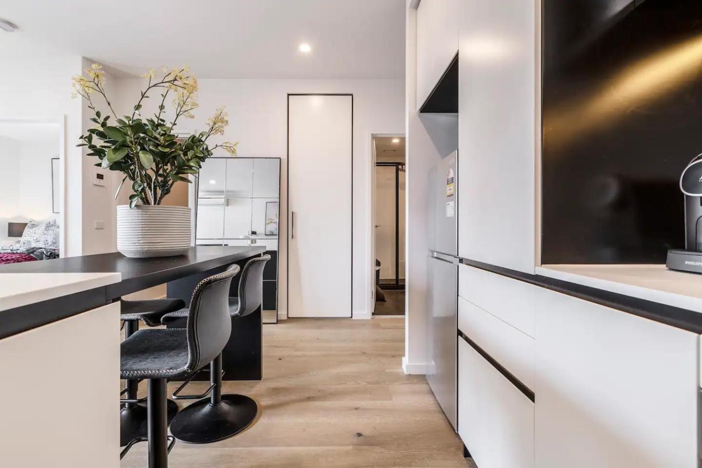 Industrial Glam In Melbourne's Coolest Suburb Apartment