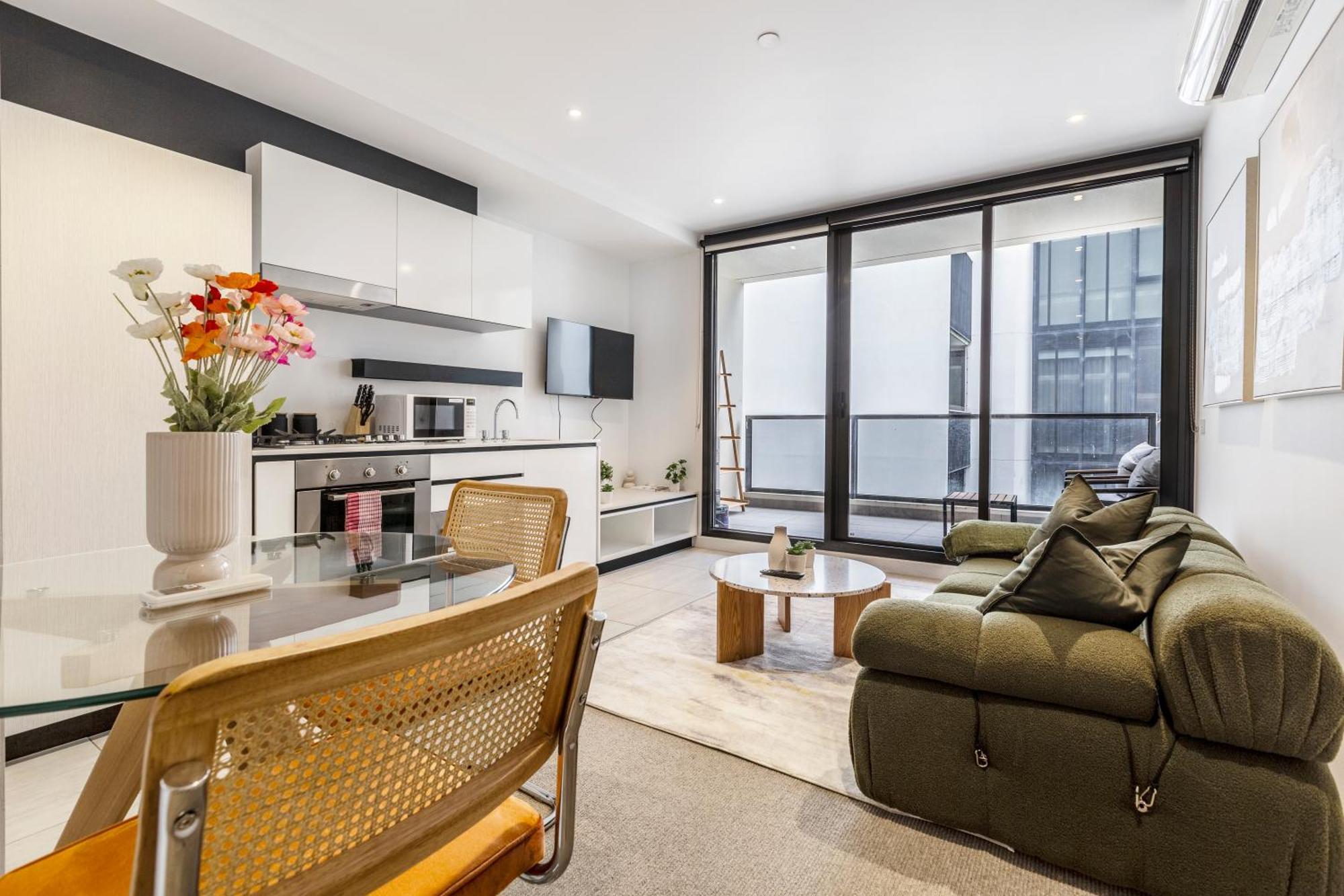 & Stylish In St Kilda W Ac, Wifi & Balcony Melbourne