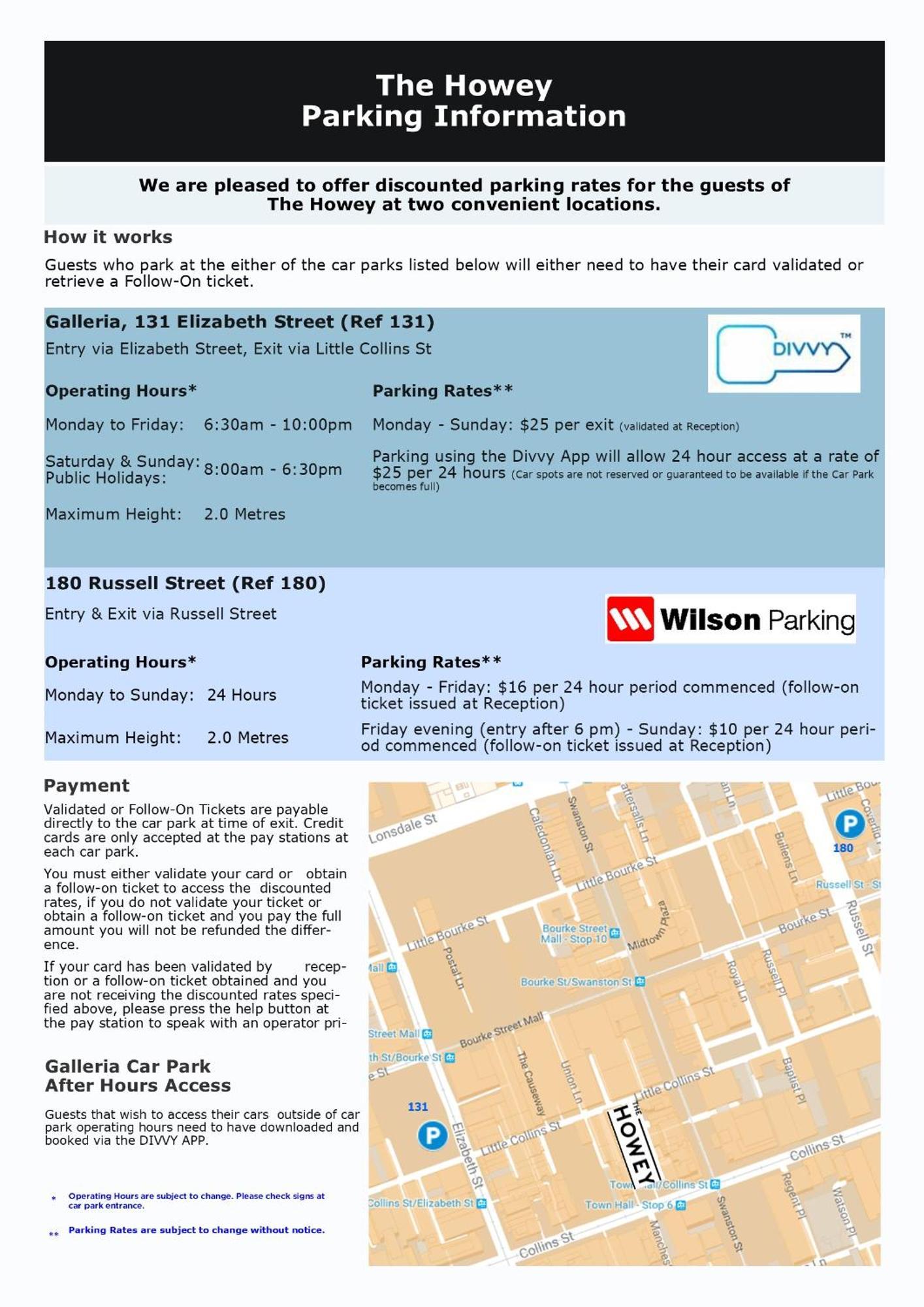 Hotel The Howey Melbourne