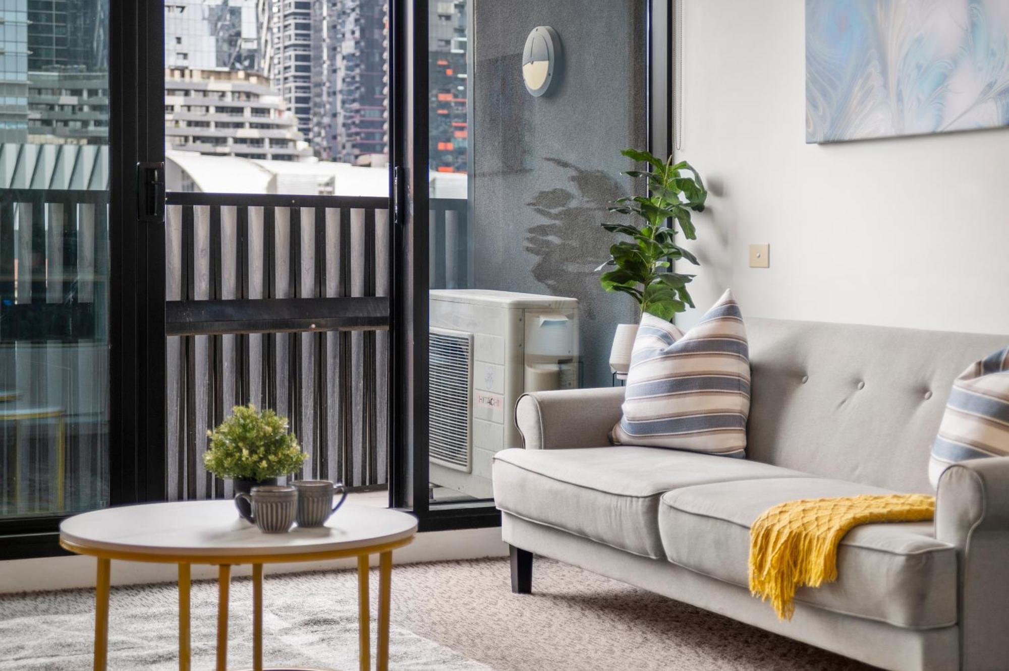 Cozy 1 Bedroom At Marvel Stadium With Rooftop Pool And Gym Apartment *