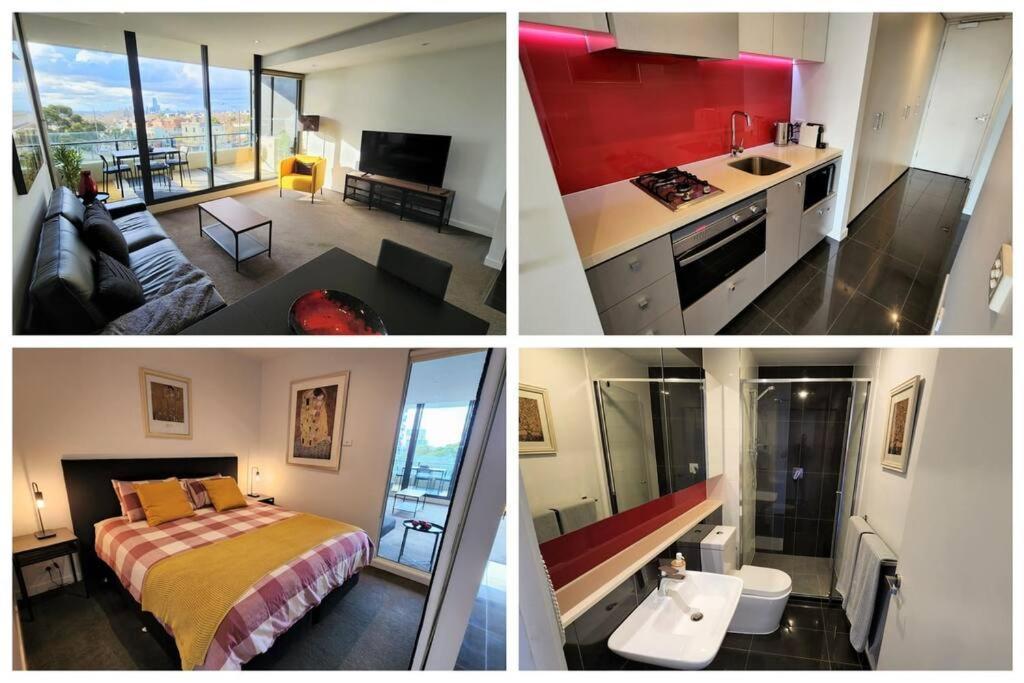 St Kilda Vibes - Views, Airy 1 Bed Sleeps 2-4 Apartment Melbourne