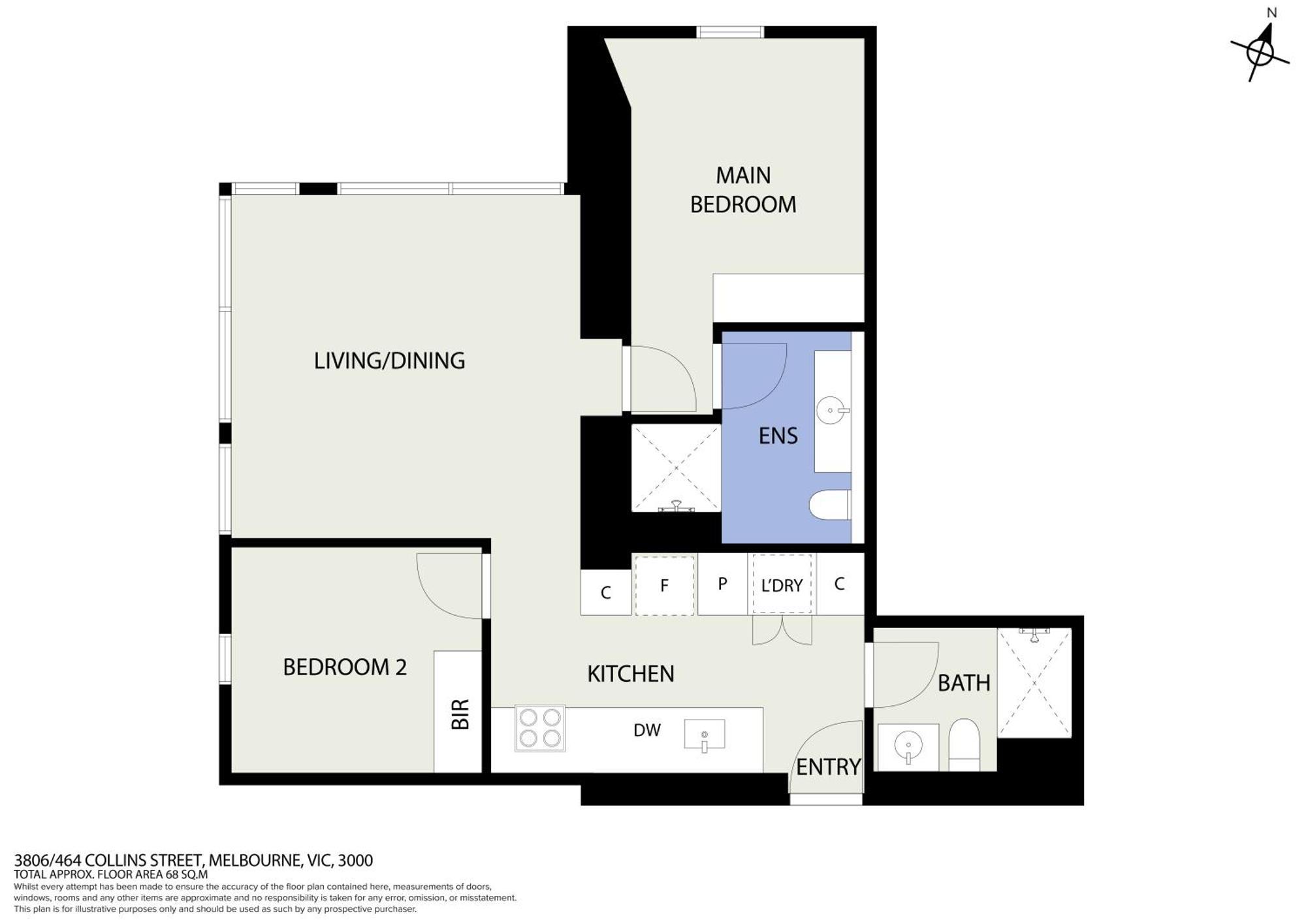 Apartment Lux Shortstay Two Bedroom At Collins House