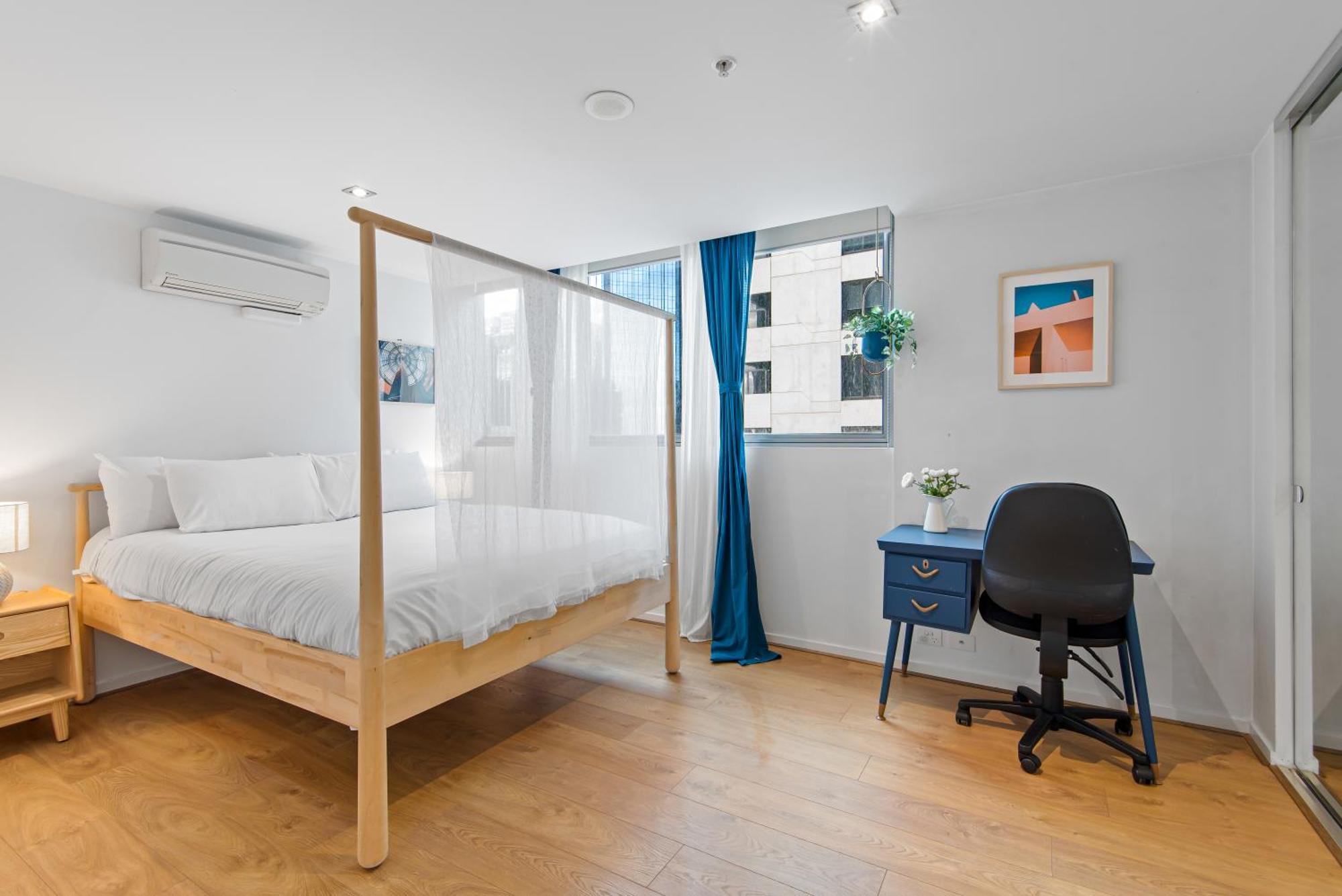 Apartamento Blue Oasis With Gym, Pool And Parking In The Cbd