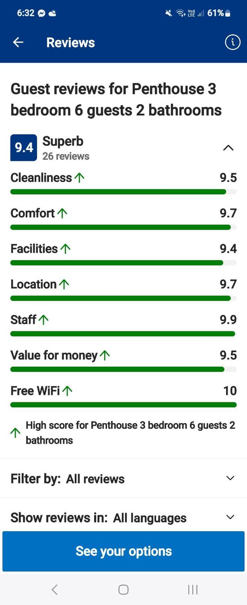Apartamento Penthouse 3 Bedroom 6 Guests 2 Bathrooms Melbourne