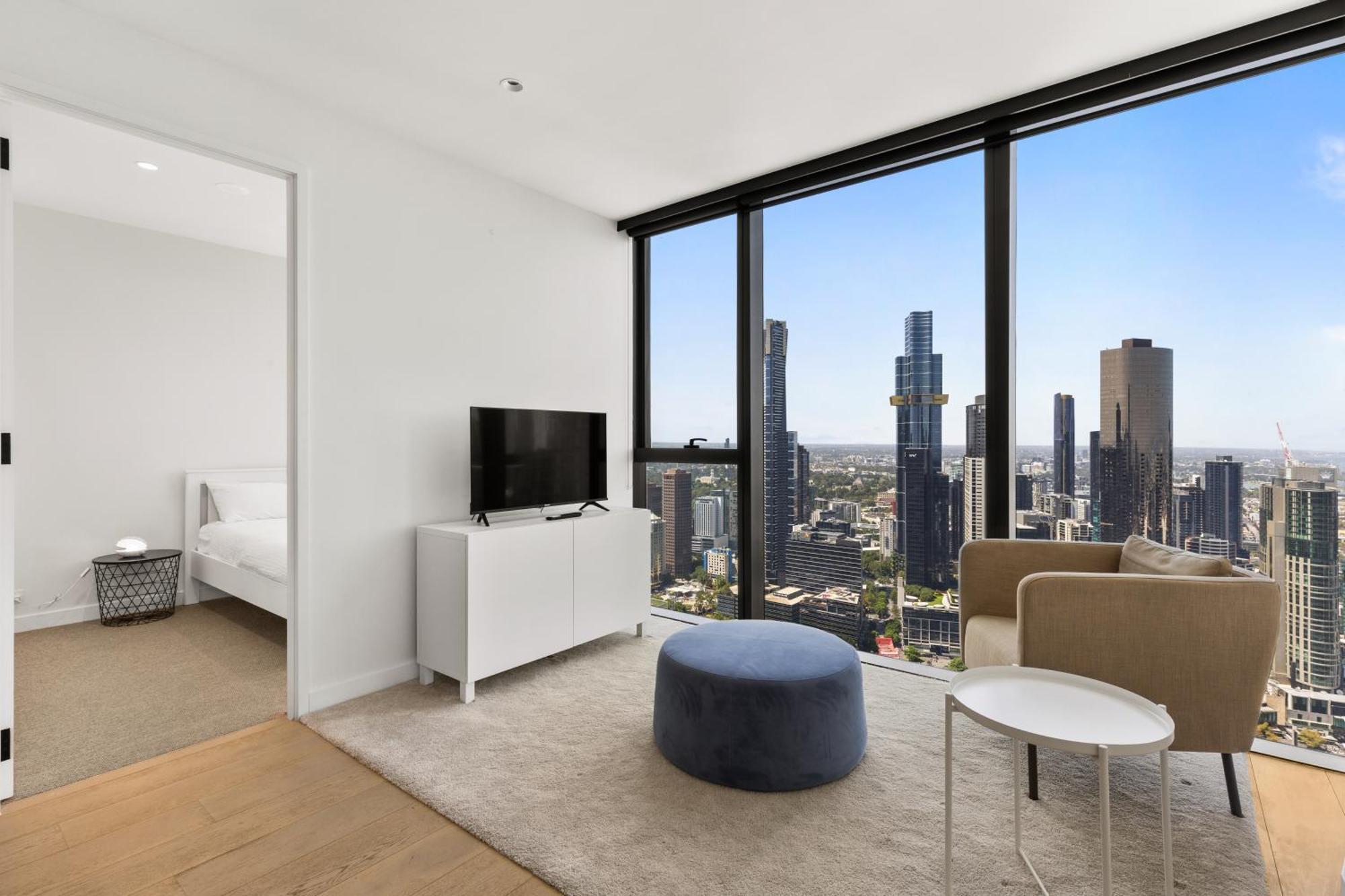 Apartment Panoramic View Two Bedrooms At Collins House Melbourne