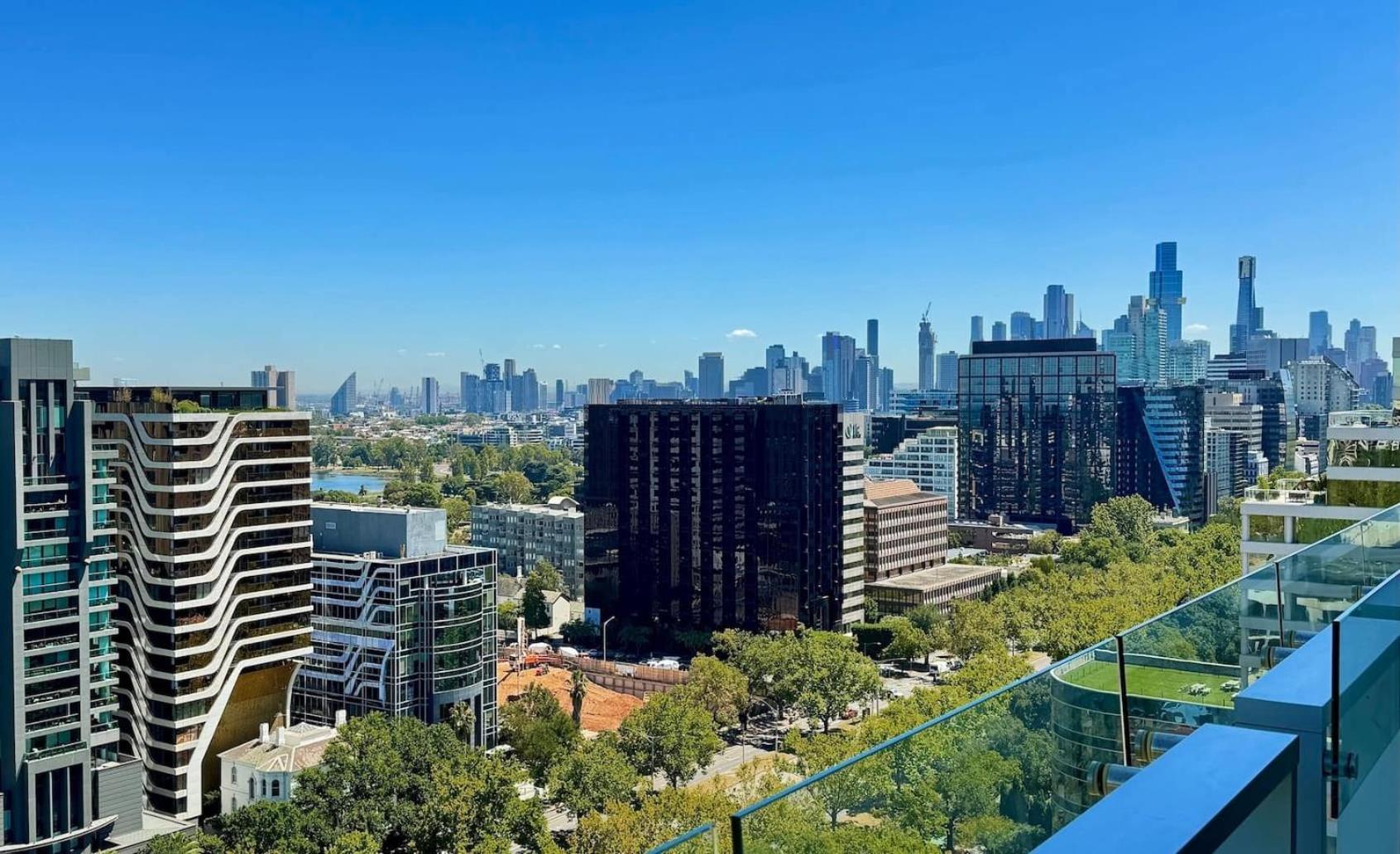 Luxury 2br - Stunning Bay View Cbd View Lv16 Melbourne