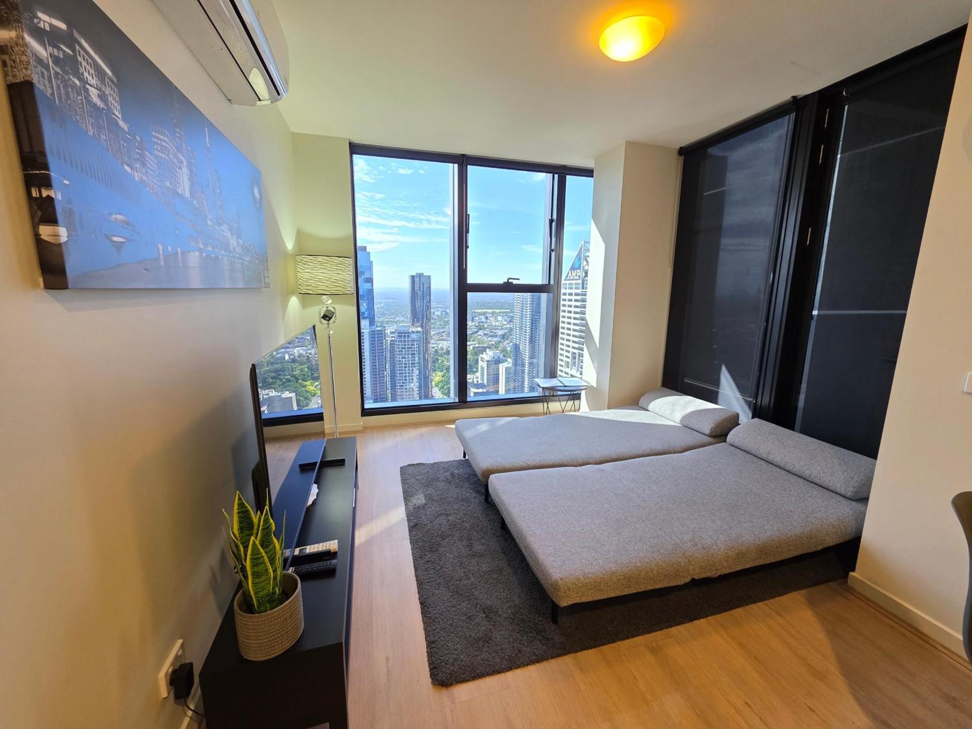 Apartamento Cbd Southern Cross Collins St Skyline View Balcony