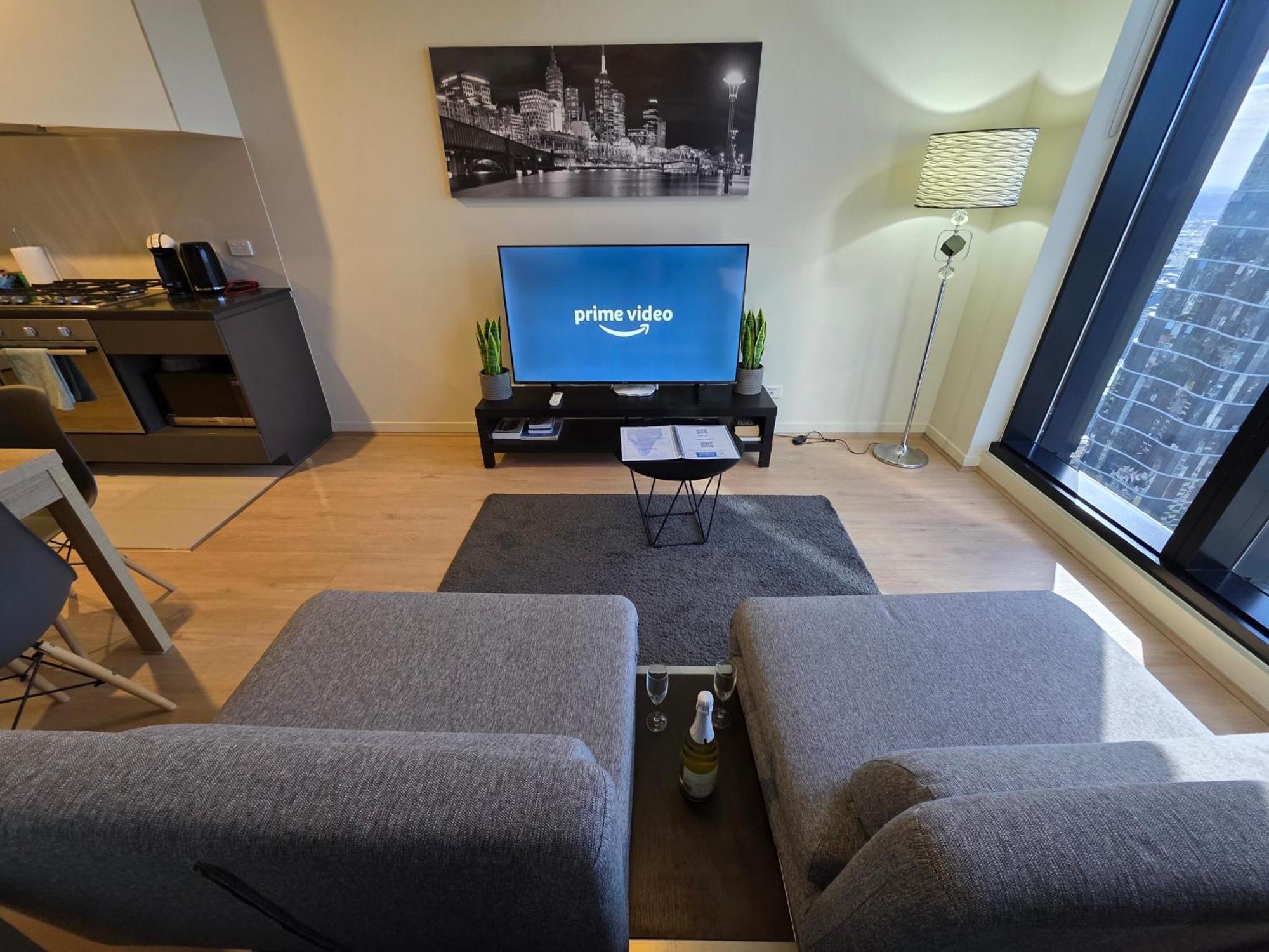 Cbd Southern Cross Collins St Skyline View Balcony Apartamento *