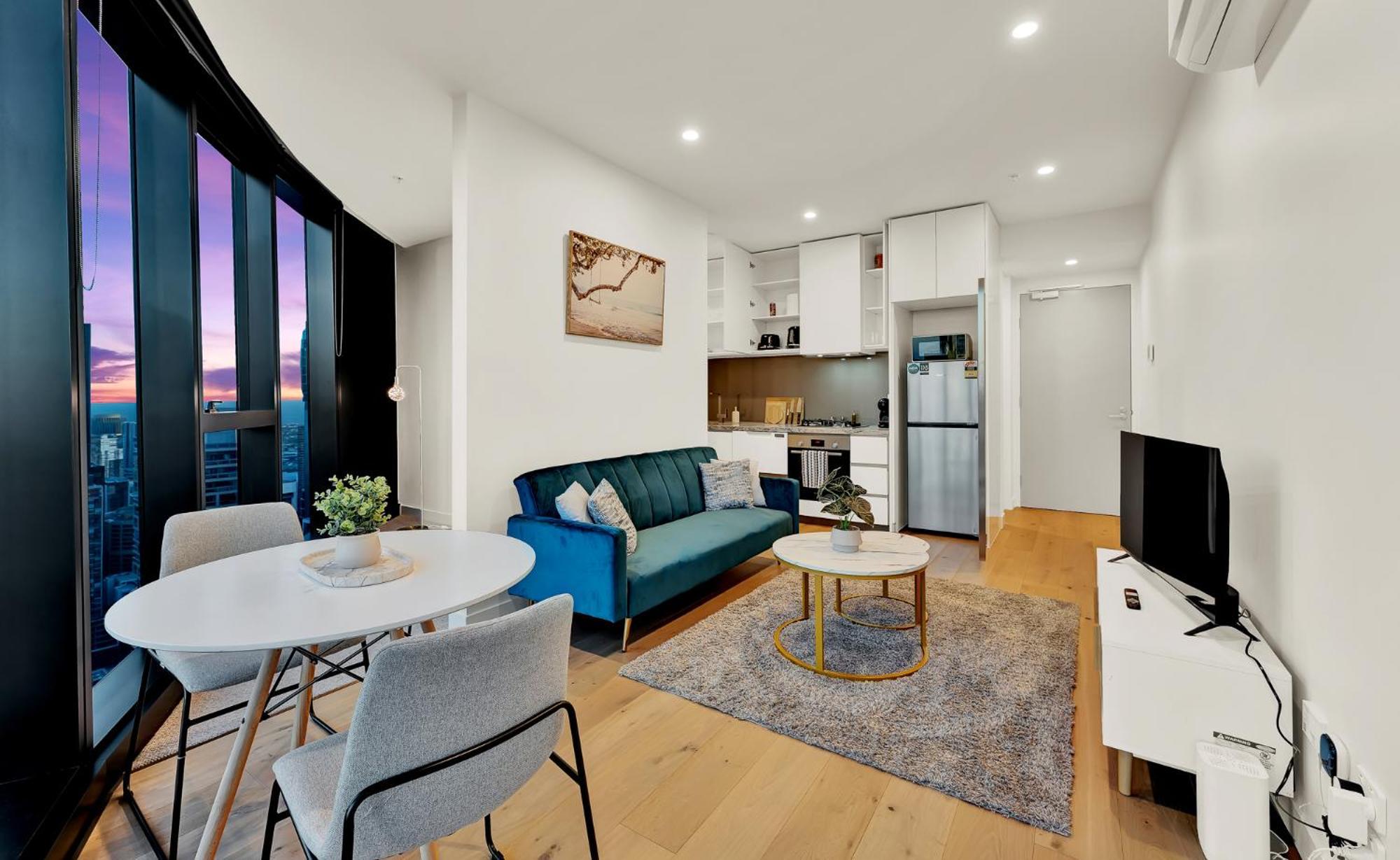 Apartment 49th Floor Escape With Stunning Views Melbourne