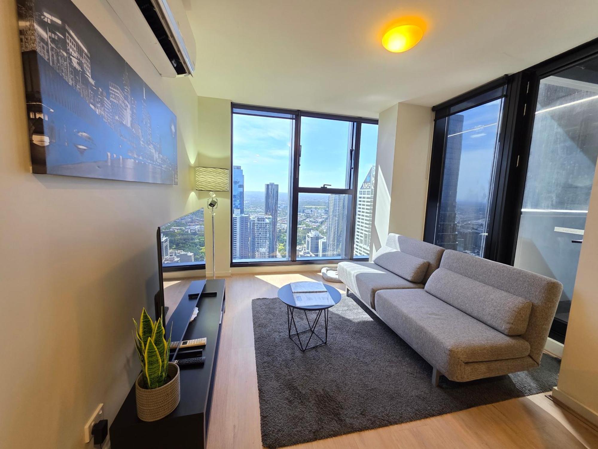 Apartamento Cbd Southern Cross Collins St Skyline View Balcony