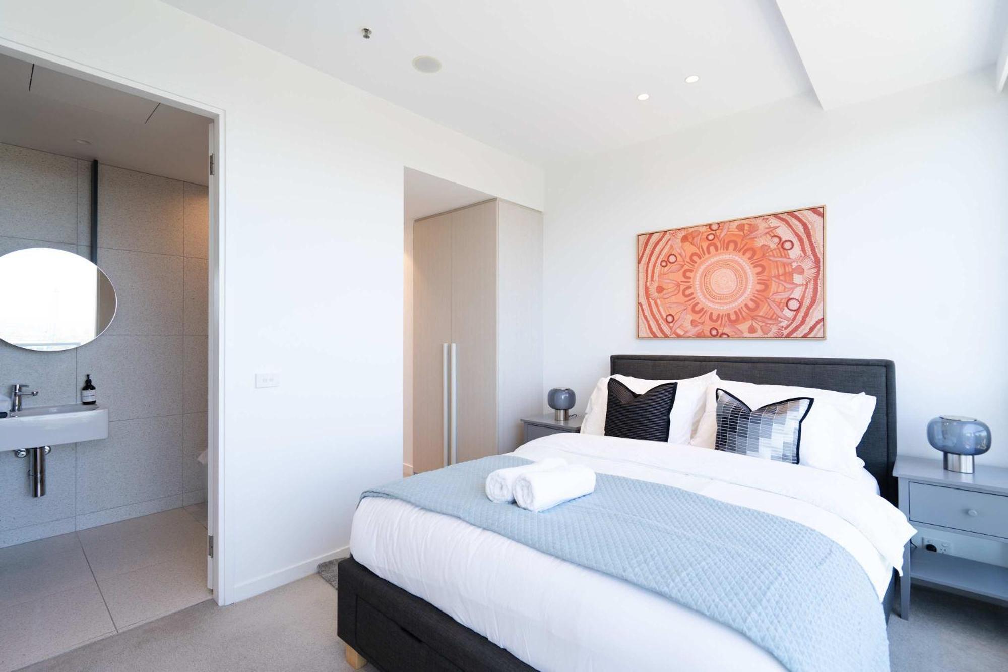 Apartment Luxury 2br - Stunning Bay View Cbd View Lv16 Melbourne