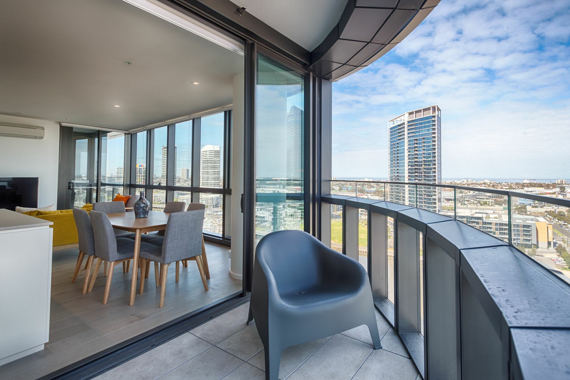 Orange Apartment Melbourne