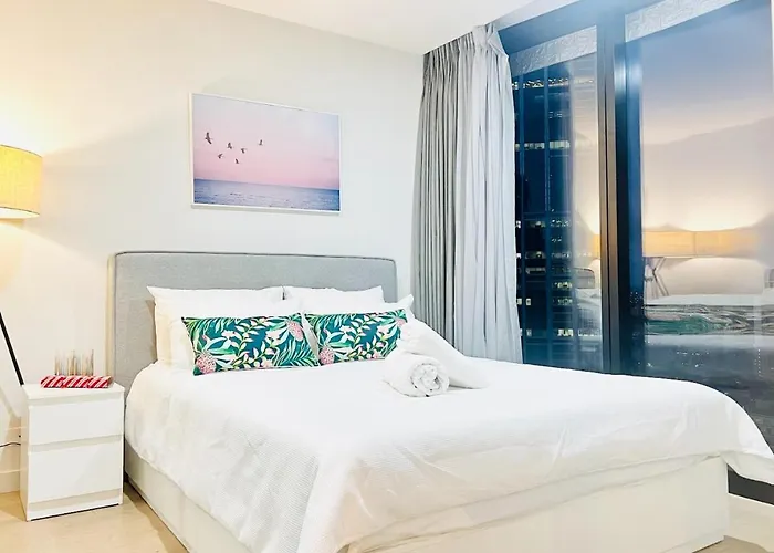 Cbd Central 3-Bedroom 2 Baths 5 Beds Pool Sauna Gym Carpark City Sky View
