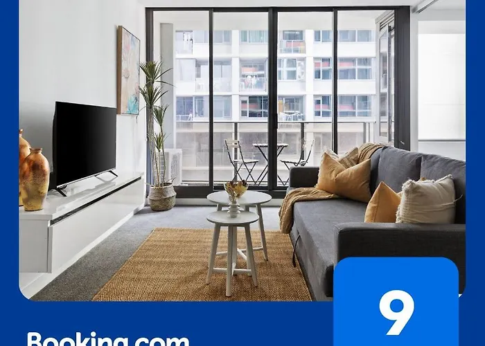 A Chic 2Br Apt Near Southern Cross, With Secure Parking