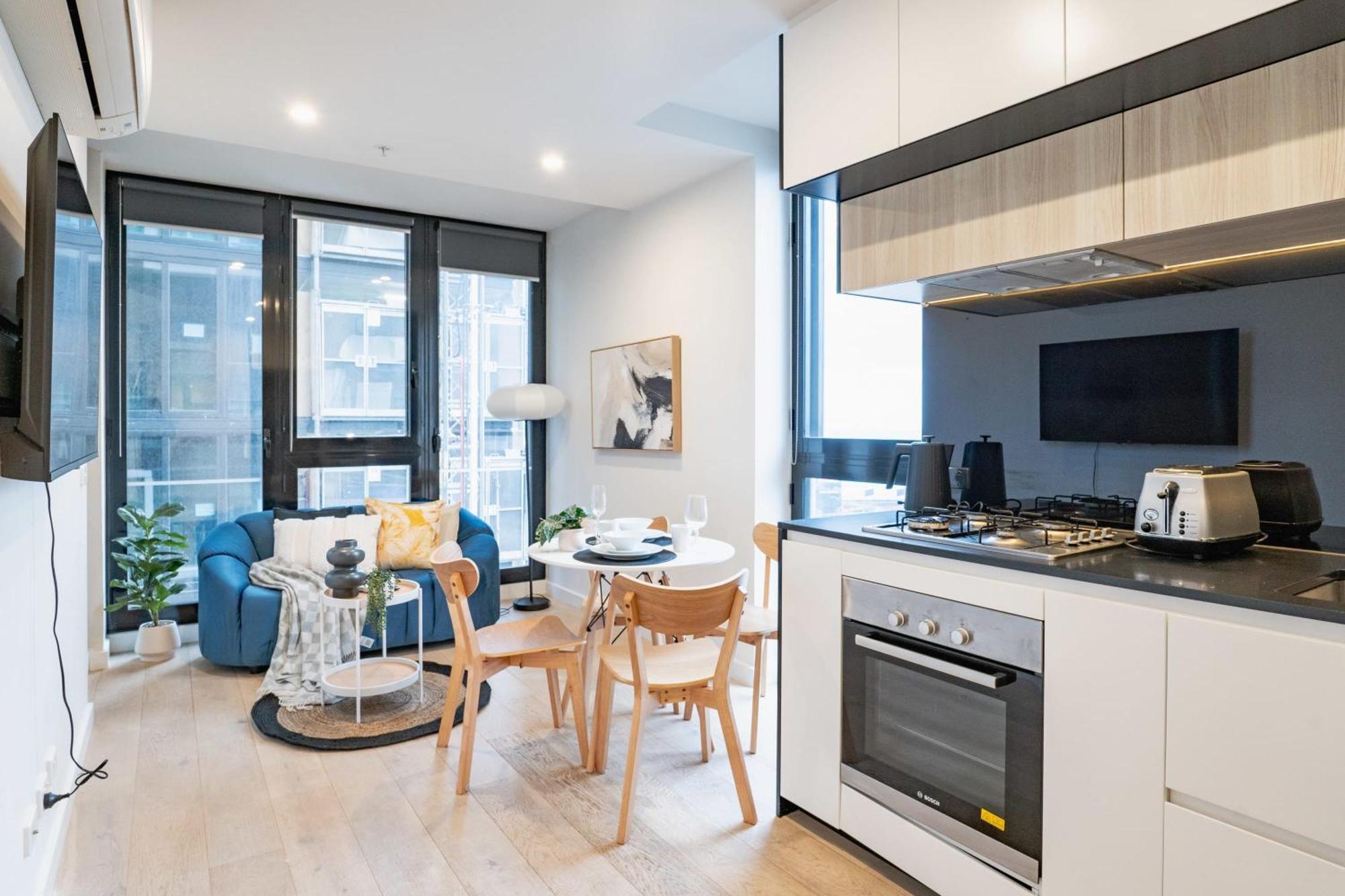 Elegant 2br Skyline Free Parking Apartamento *
