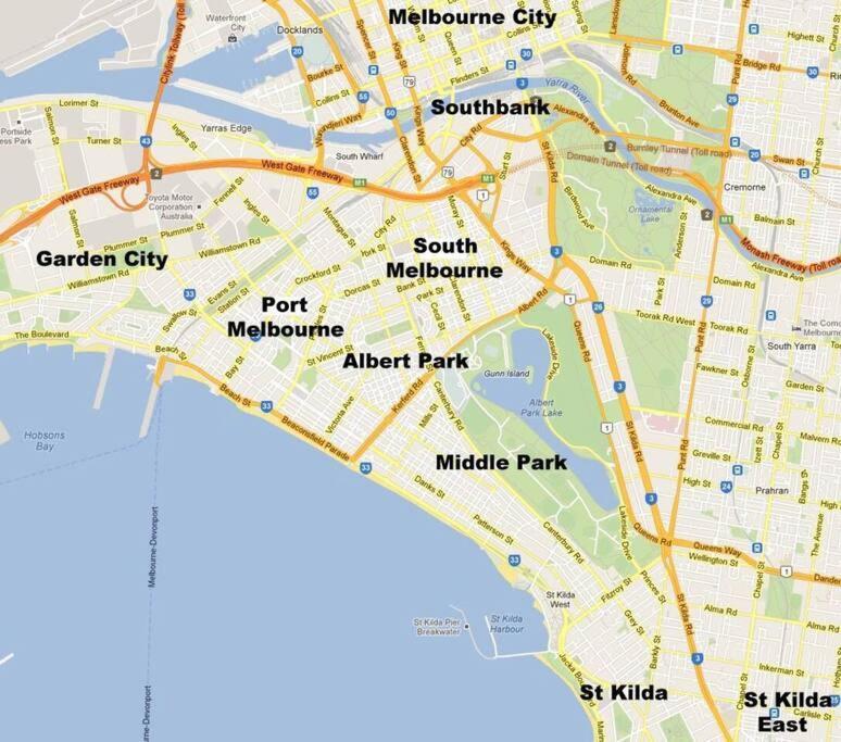Boutique Art Deco Apt, Beach, Park, Shops, Cafes F1 Apartment