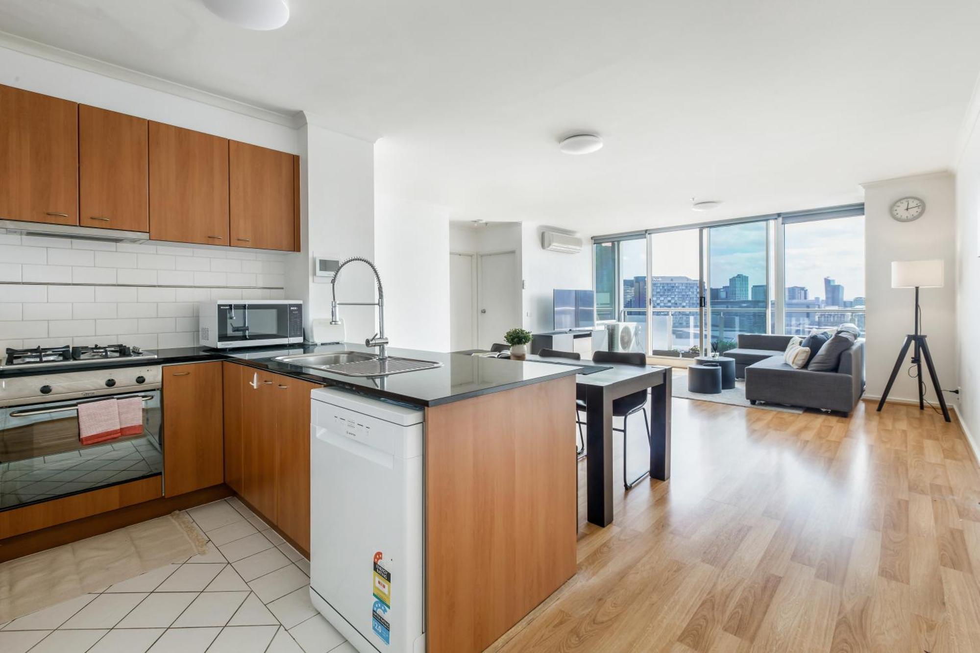 Apartment Modern Nomads Stunning & River View 3br With Carpark Melbourne